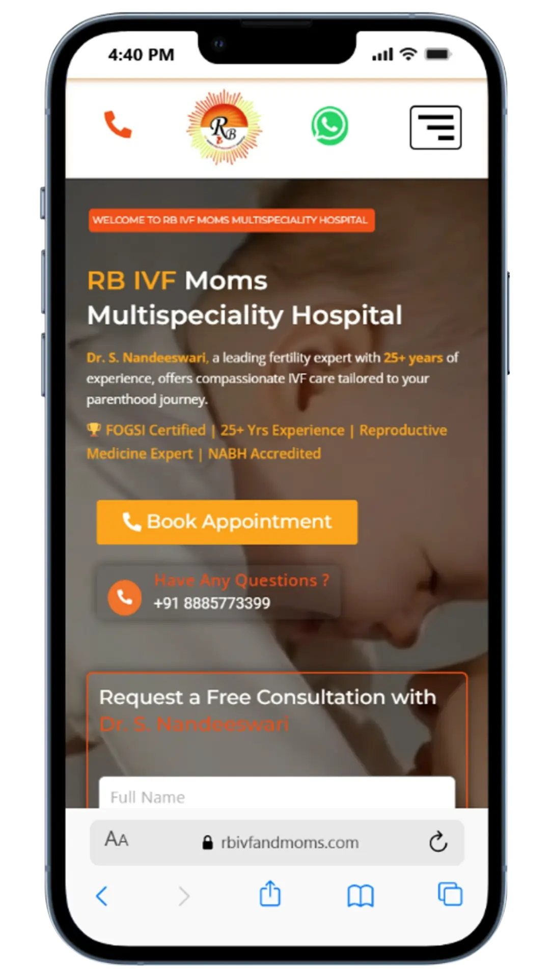RB IVF Case study image