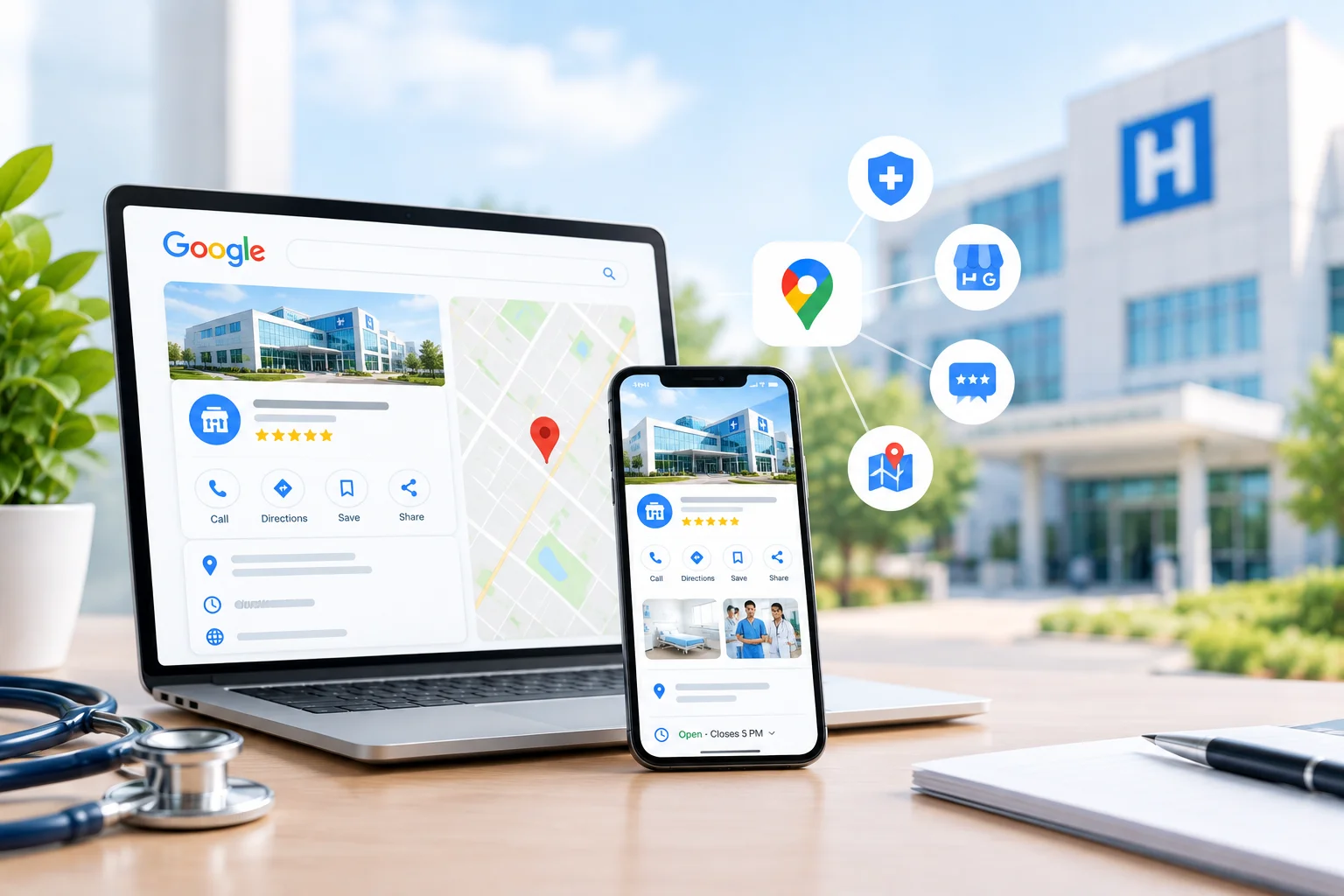 local SEO for hospitals